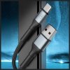 Kabel 3MK Hyper Cable N-SERIES USB-A do  USB-C 2m 9V/2A 18W czarny